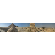 Sphinx Complex: Site: Giza; View: Sphinx