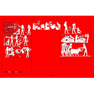 Drawings: G 7101: relief from Room E, E wall