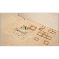 Eastern Cemetery model: Site: Giza; View: G 7101 (model) 