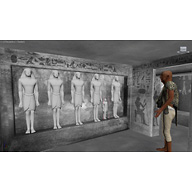 Eastern Cemetery model: Site: Giza; View: G 7101 (model) 