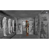 Eastern Cemetery model: Site: Giza; View: G 7101 (model) 