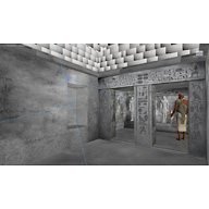 Eastern Cemetery model: Site: Giza; View: G 7101 (model) 