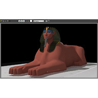 Sphinx Complex model: Site: Giza; View: Sphinx (model)