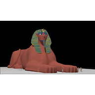 Sphinx Complex model: Site: Giza; View: Sphinx (model)