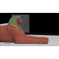 Sphinx Complex model: Site: Giza; View: Sphinx (model)