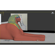 Sphinx Complex model: Site: Giza; View: Sphinx (model)