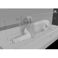 Sphinx Complex model: Site: Giza; View: Sphinx (model)