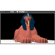 Sphinx Complex model: Site: Giza; View: Sphinx (model)