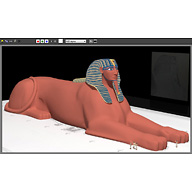 Sphinx Complex model: Site: Giza; View: Sphinx (model)