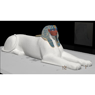 Sphinx Complex model: Site: Giza; View: Sphinx (model)