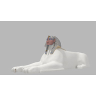 Sphinx Complex model: Site: Giza; View: Sphinx (model)