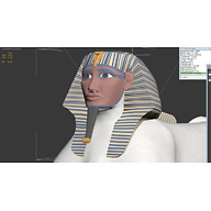 Sphinx Complex model: Site: Giza; View: Sphinx (model)