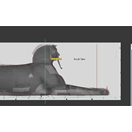 Sphinx Complex model: Site: Giza; View: Sphinx (model)