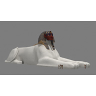 Sphinx Complex model: Site: Giza; View: Sphinx (model)