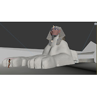 Sphinx Complex model: Site: Giza; View: Sphinx (model)