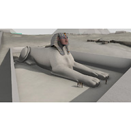 Sphinx Complex model: Site: Giza; View: Sphinx (model)
