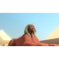 Sphinx Complex model: Site: Giza; View: Sphinx (model)