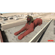 Sphinx Complex model: Site: Giza; View: Sphinx (model)