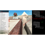 Sphinx Complex model: Site: Giza; View: Sphinx (model)
