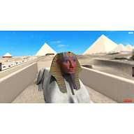 Sphinx Complex model: Site: Giza; View: Sphinx (model)
