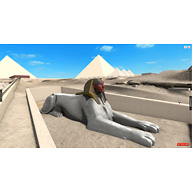 Sphinx Complex model: Site: Giza; View: Sphinx (model)
