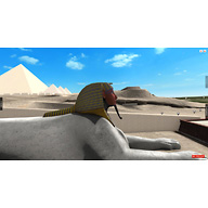 Sphinx Complex model: Site: Giza; View: Sphinx (model)