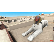 Sphinx Complex model: Site: Giza; View: Sphinx (model)