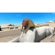 Sphinx Complex model: Site: Giza; View: Sphinx (model)