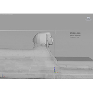 Sphinx model: Site: Giza; View: Sphinx (model)