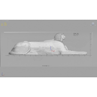 Sphinx model: Site: Giza; View: Sphinx (model)